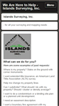 Mobile Screenshot of islandssurveyinginc.com
